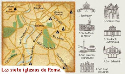 Monumentos: Las Siete Iglesias de roma